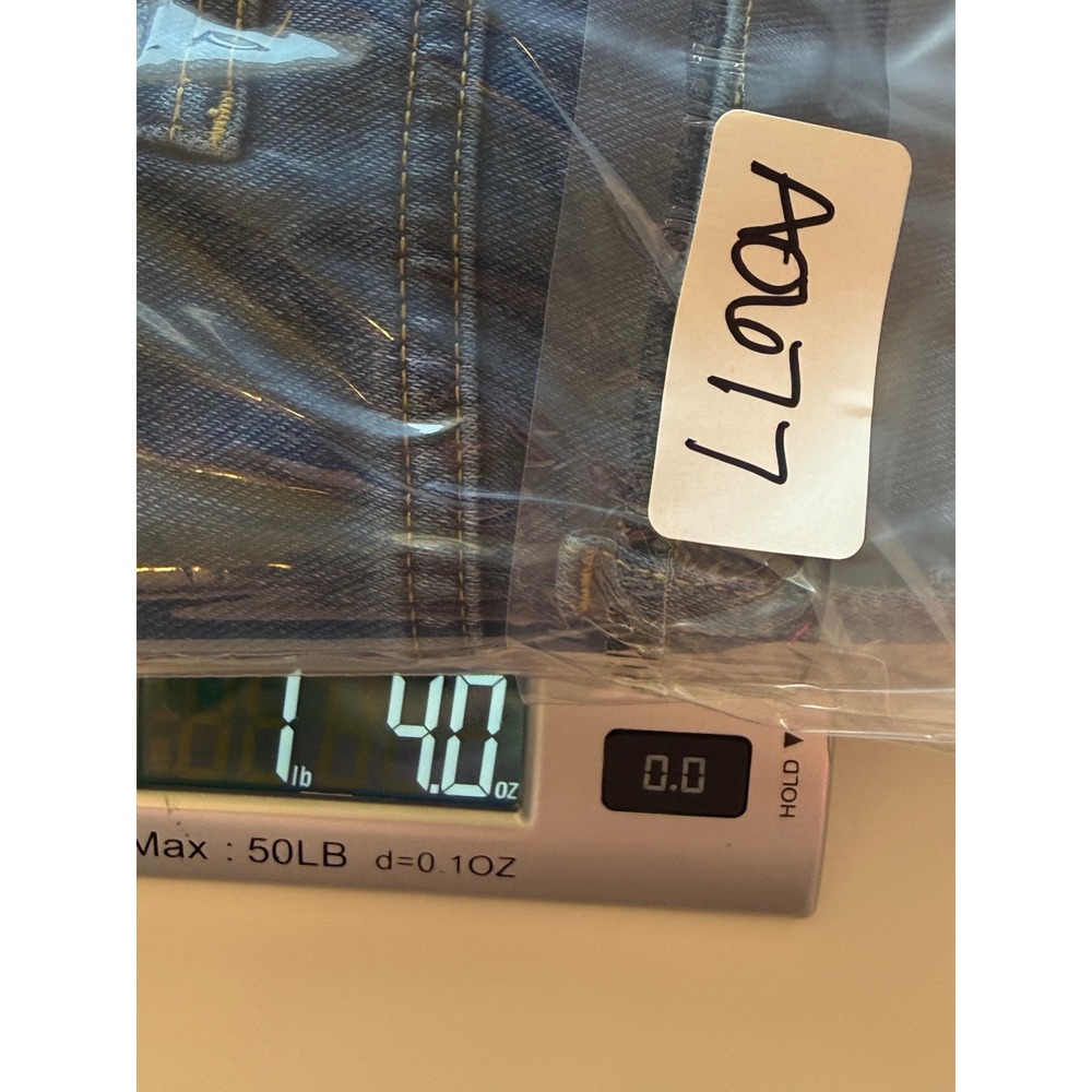 Halara Flex Asymmetric Crossover Waist‎ Baggy Wide Leg Jeans Size L Regular - Picture 13 of 13